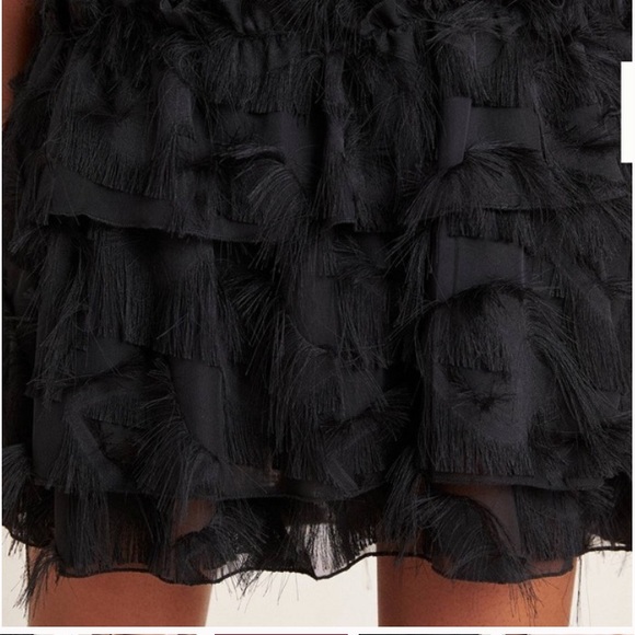 NWT!! Anthropologie Alida Textured Mini Skirt - Picture 3 of 11